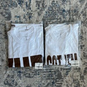 Travis Scott Franchise Promo LOT YUP! 2 T-Shirts Tee OS Fit